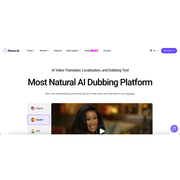 Perso AI – Multilingual AI Video Dubbing & Avatar Creation Tool